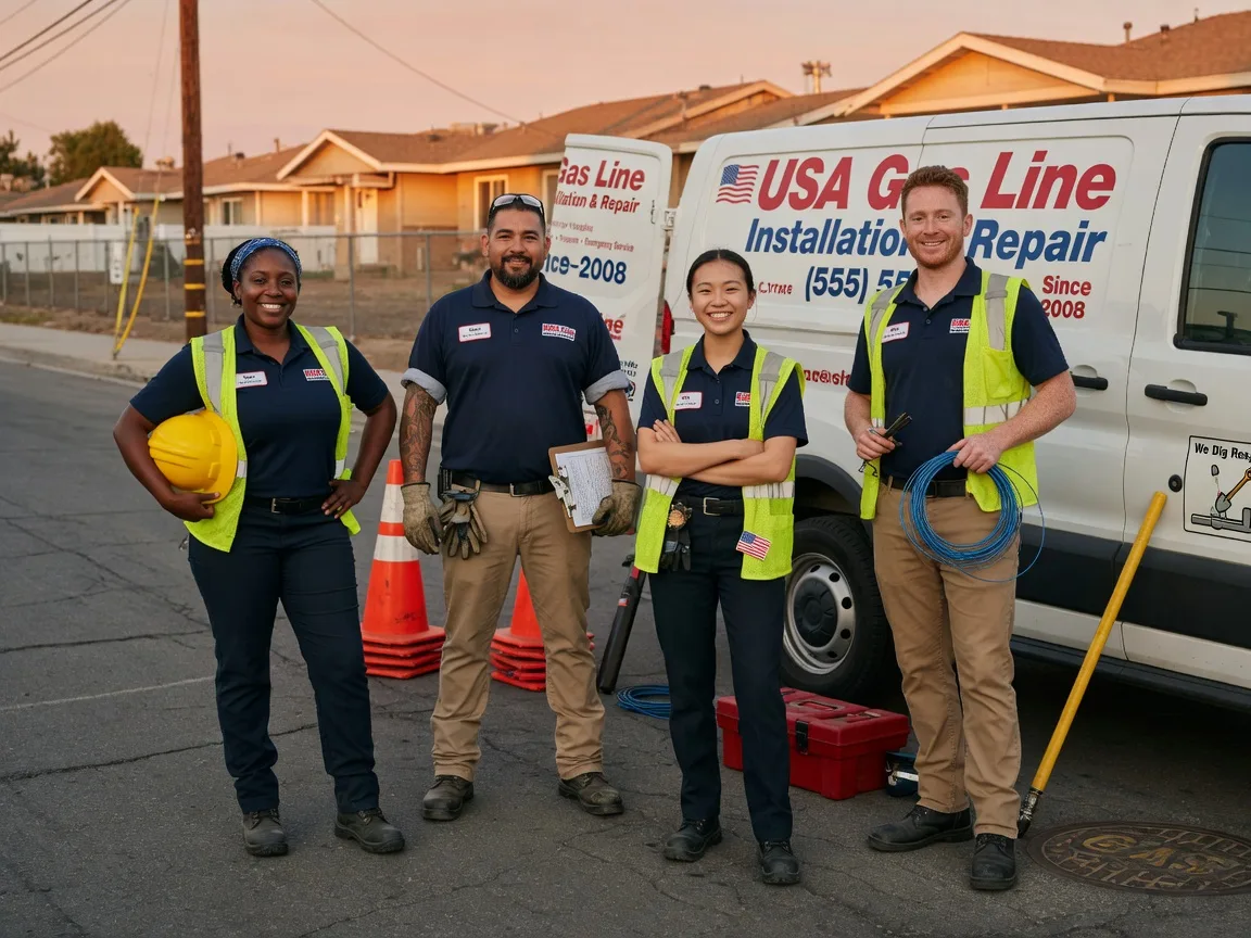 Gas Line Installation company in Nellis Afb, NV